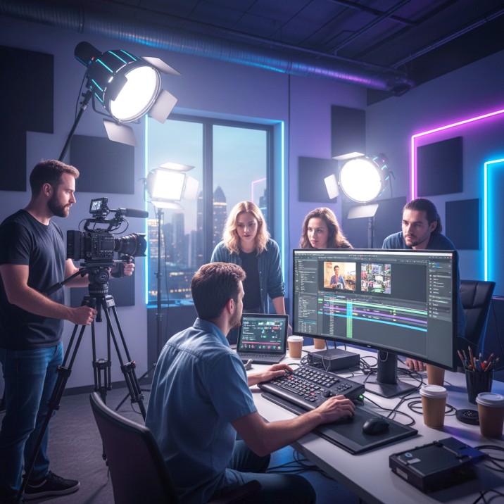 Content Creation & Marketing brand growth wave video production & marketing
